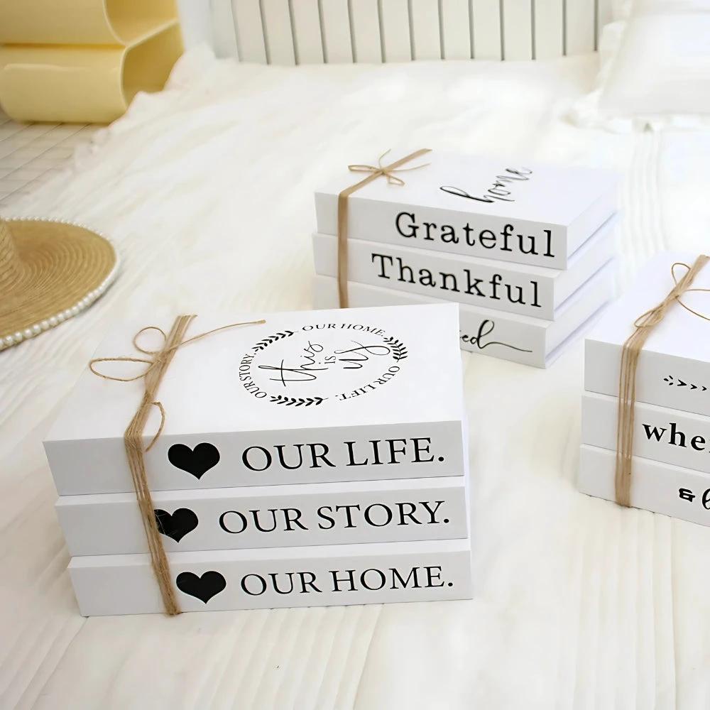 Forever Inspirational Book Stack Home Decor by Casa & Beyond
