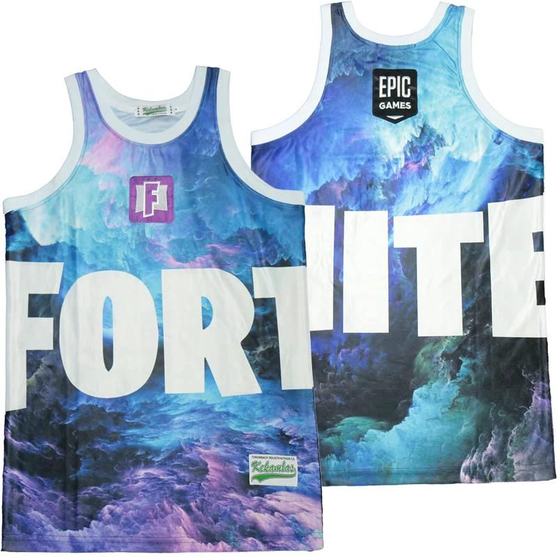 Fortnite Epic Game Movie Basketball Jersey by My store basketball