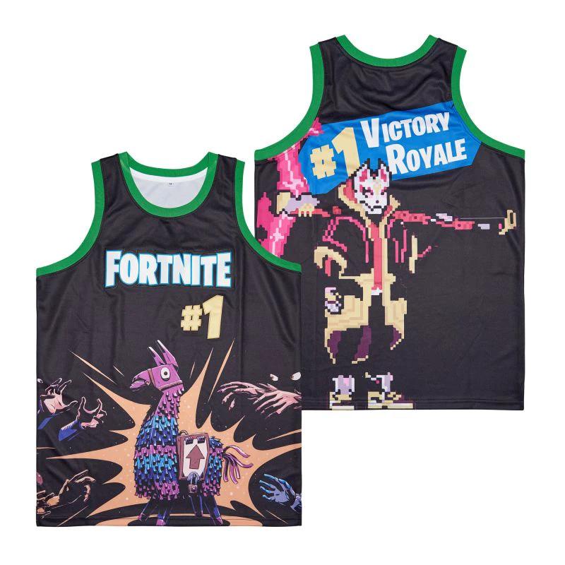 Fortnite #1 Victory Royale Movie Basketball Jersey by My store basketball