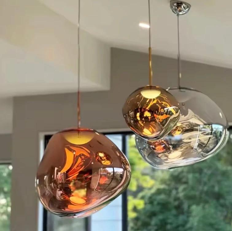 Modern Hanging Glass Lamp for Stylish Interiors by BowLift