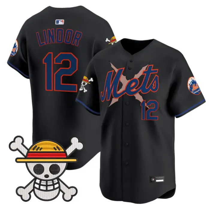 Francisco Lindor Jersey #12 New York Mets One Piece Premier Stitched by My Store