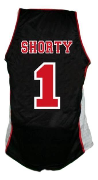 Fredo Starr Shorty Jersey #1 Sunset Park Basketball Black by My store basketball