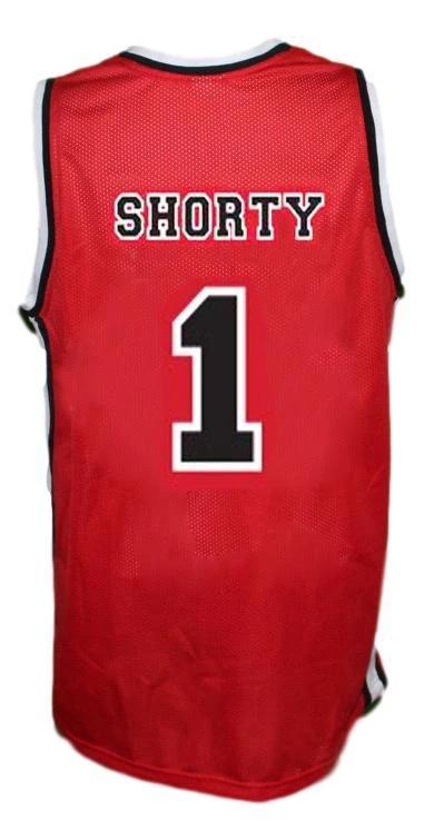 Fredo Starr Shorty Jersey #1 Sunset Park Basketball Red by My store basketball