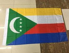 Comorian flag flag of the Comoros , The Comoros Country banner, 3x5ft, 90cmx150cm by flagsshop