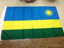 Rwandan flag Rwanda national flag-90*150CM-Rwanda banner 3x5ft Flag of Rwanda by flagsshop
