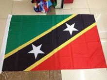 Flag of Saint Kitts Nevis St Kitts Nevis national flag-90*150CM-3X5FT by flagsshop