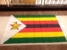 Flag of Zimbabwe Zimbabwe flag-90*150CM-Zimbabwe country banner 3x5ft by flagsshop