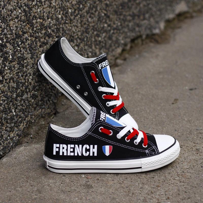 French Canvas Sneakers Shoes For Men Women Fans by Crocs