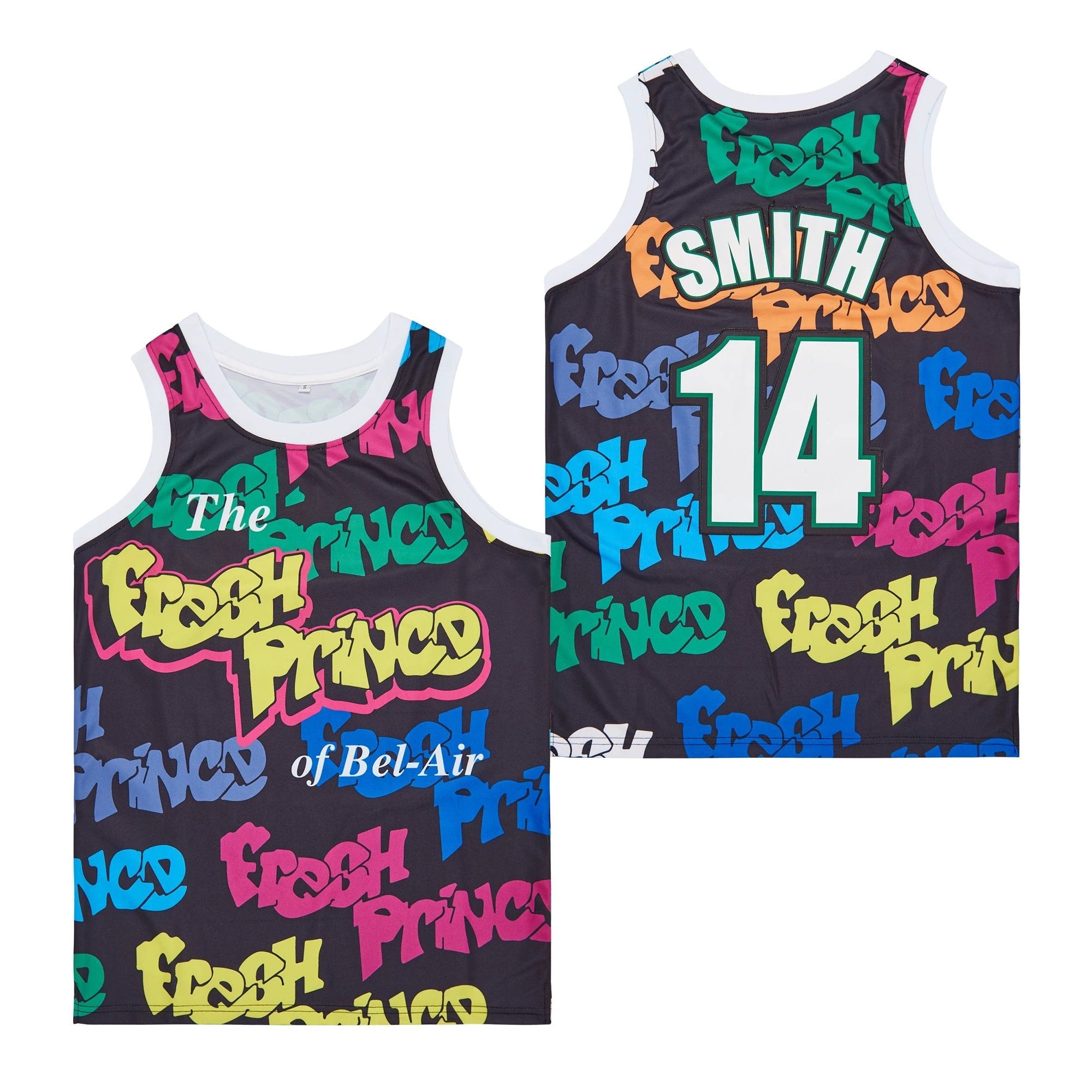 Fresh Prince #14 Smith Movie Basketball Jersey by My store basketball
