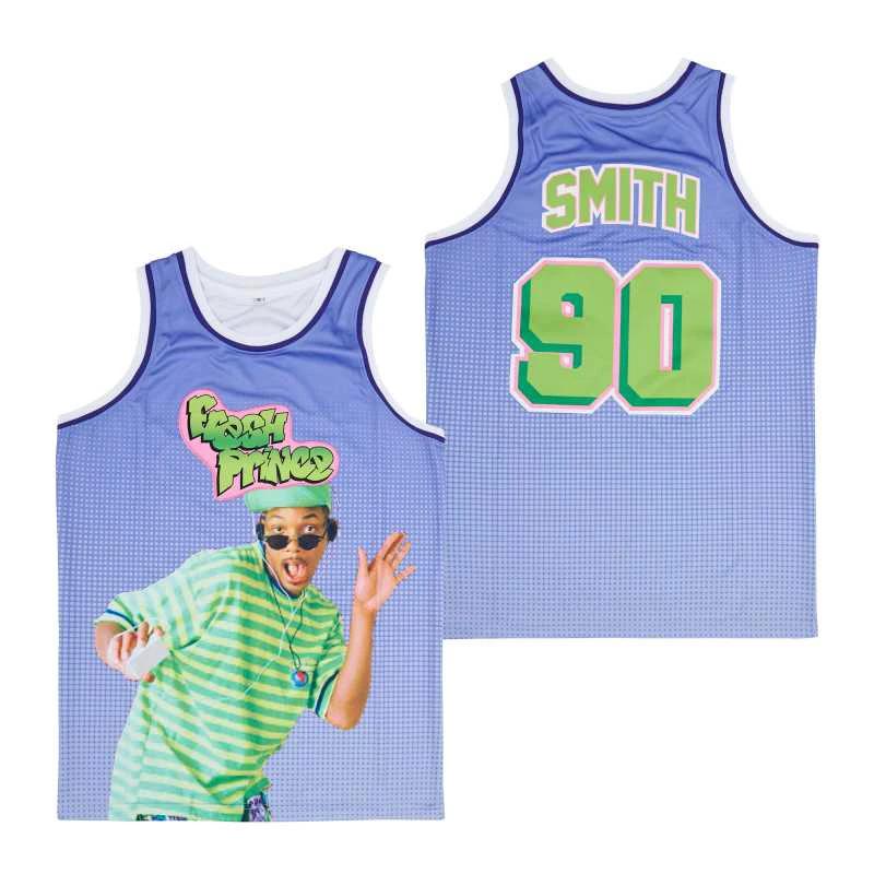 Fresh Prince #90 Smith Movie Basketball Jersey by My store basketball