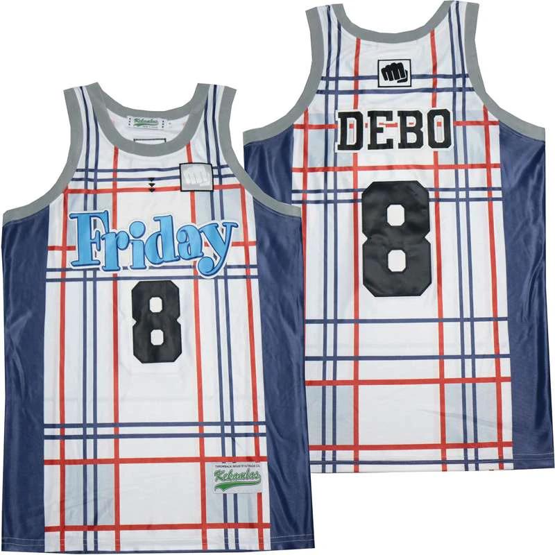 Friday #8 Debo Movie Basketball Jersey by My store basketball