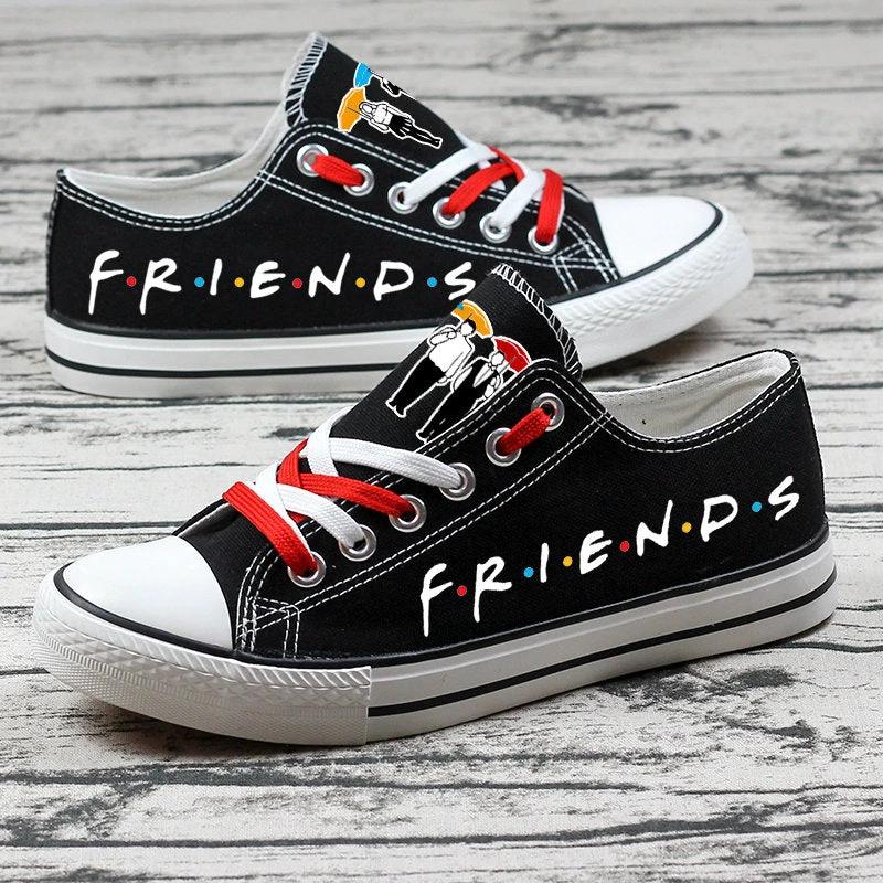 Friends Low Top Canvas Sport Sneakers Shoes For Men Women Fans by Crocs