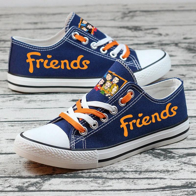 Friends Low Top Canvas Sport Sneakers Shoes For Men Women Fans by Crocs
