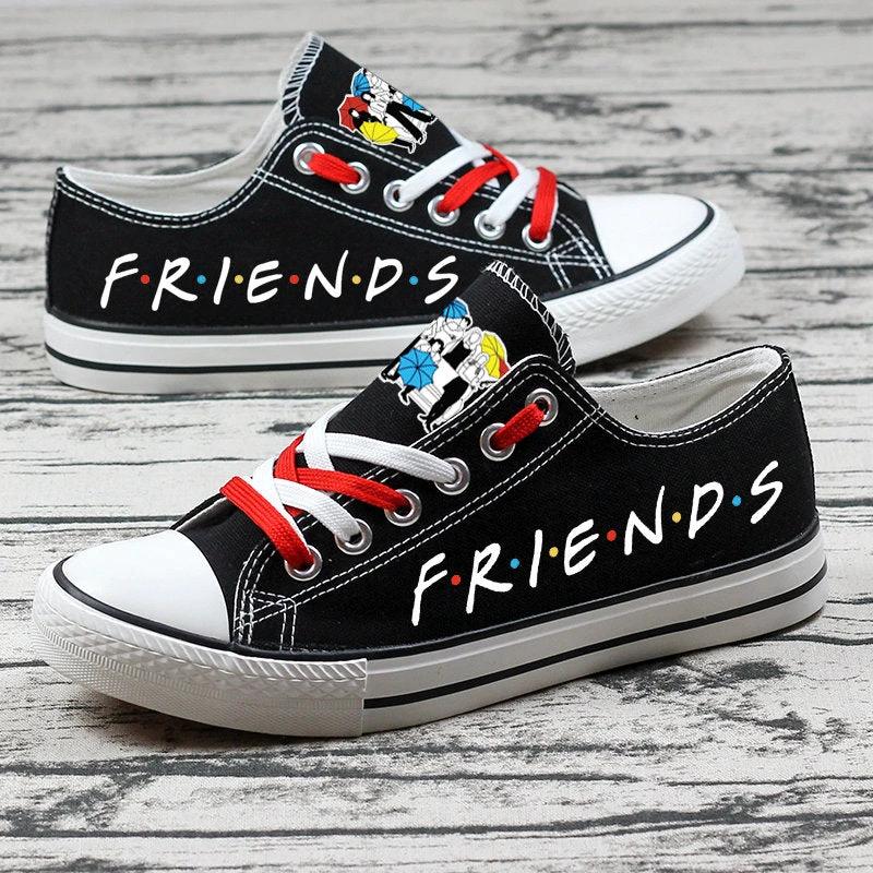 Friends Low Top Canvas Sport Sneakers Shoes For Men Women Fans by Crocs