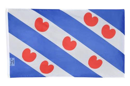 Friesland 3x5FT Flag Banner Frisia Netherlands Dutch Holland Hearts by flagsjustdoit