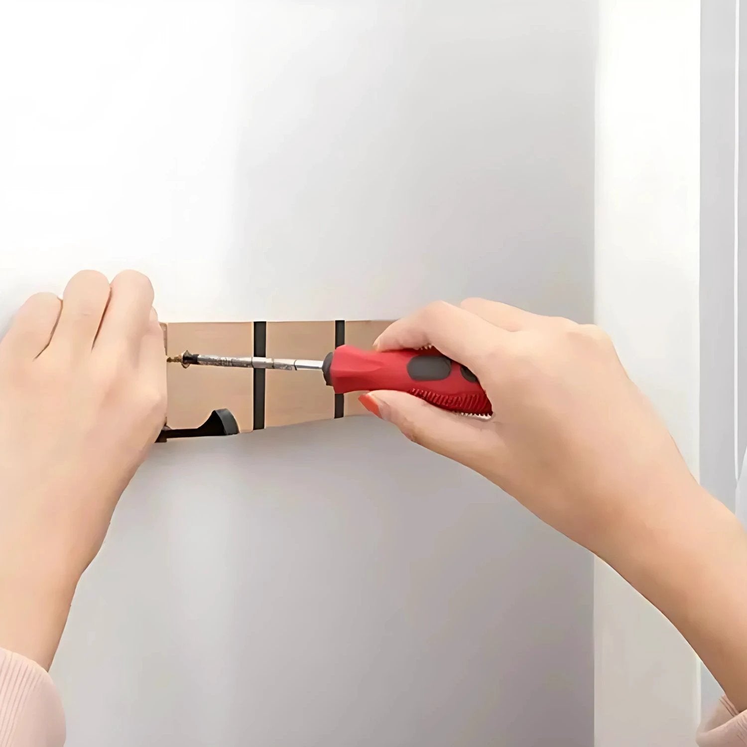 Functional Flip Wooden Wall Hook Rack by Casa & Beyond