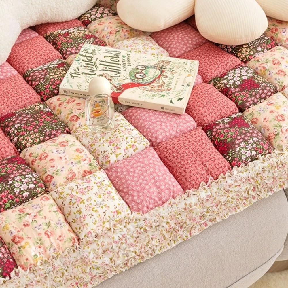 Colorful Retro Pastoral Style Sofa Cover by Casa & Beyond