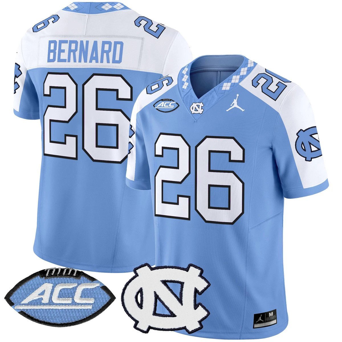 Gio Lopez Jersey #7 North Carolina Tar Heels 2025 Limited Stitched White by My Store NCAA Football Jerseys