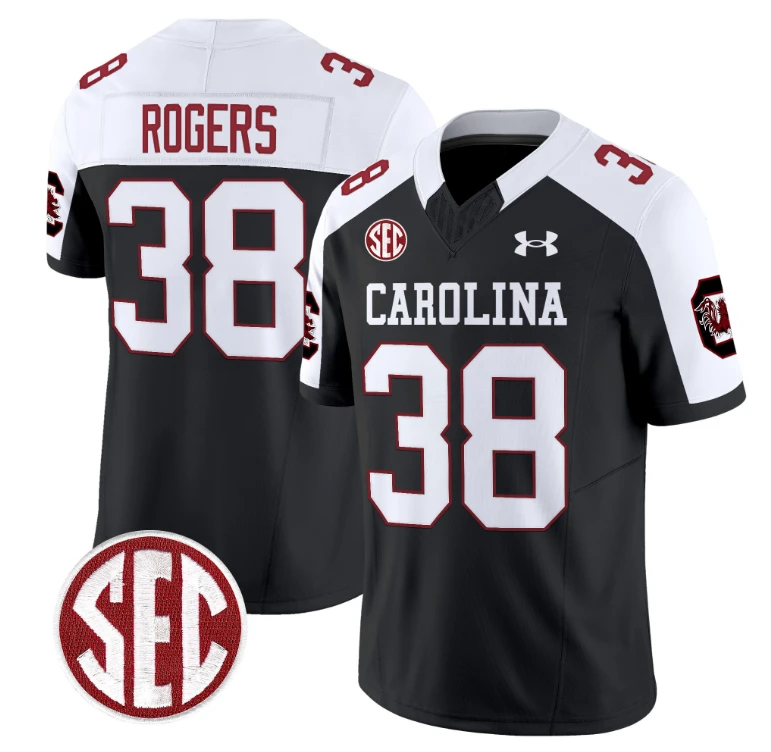 George Rogers Jersey #38 South Carolina Gamecocks Football 1980 Throwback Vapor Limited Black Alternate by My Store