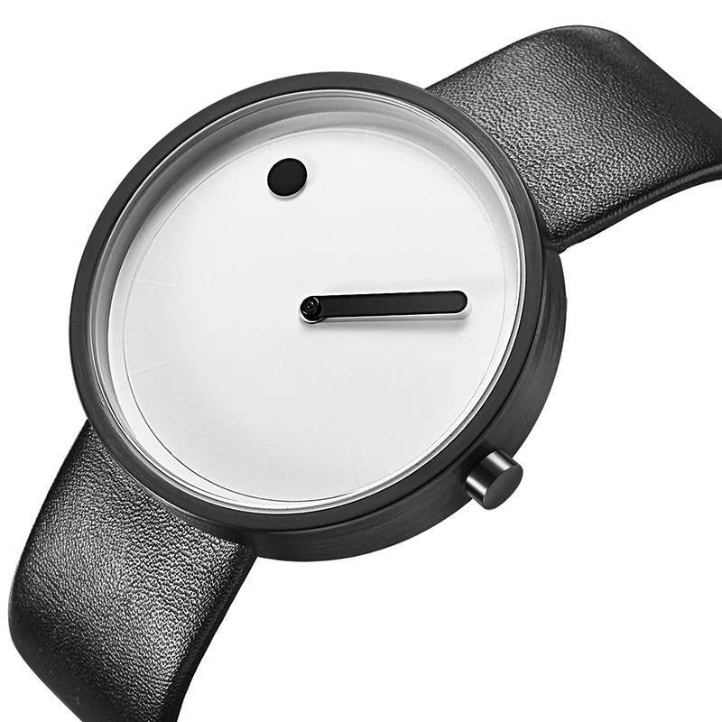 IcoolGadgets Quartz watch men Luxury Casual Black Japan quartz watch Simple Designer Fashion clock male by BowLift