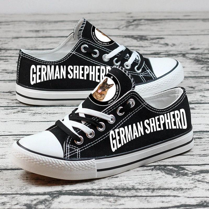 GERMAN SHEPHERD Canvas Sneakers Shoes For Men Women Fans by Crocs