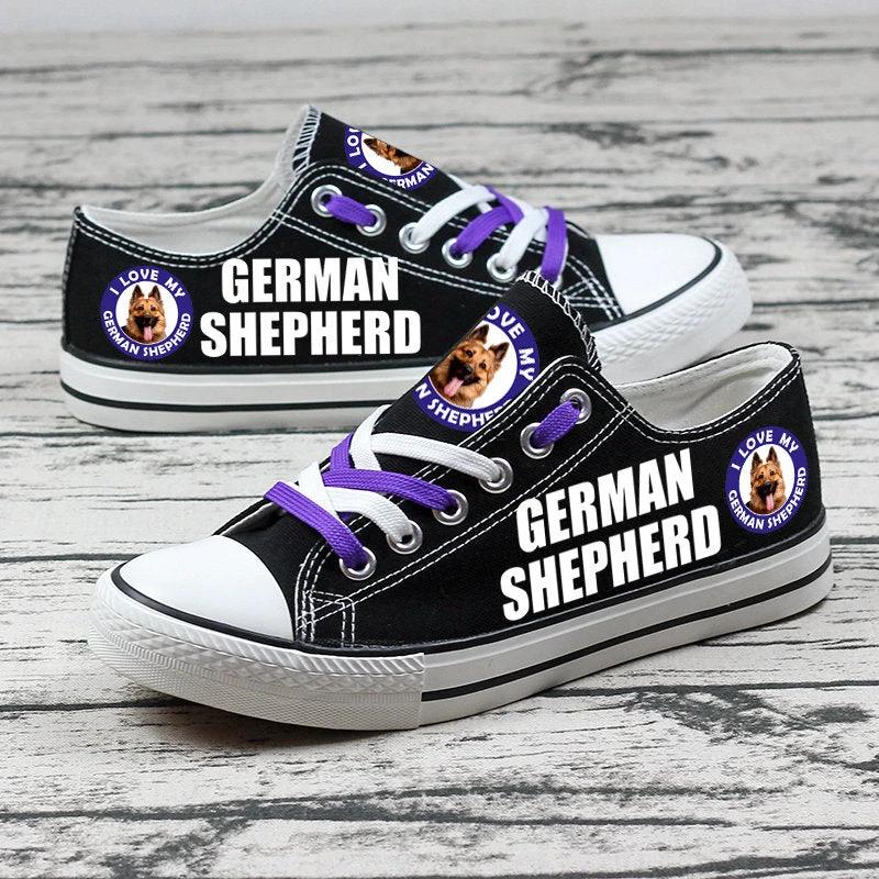 GERMAN SHEPHERD Canvas Sneakers Shoes For Men Women Fans by Crocs