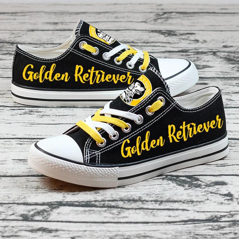 GOLDEN RETRIEVER Canvas Sneakers Shoes For Men Women Fans by Crocs