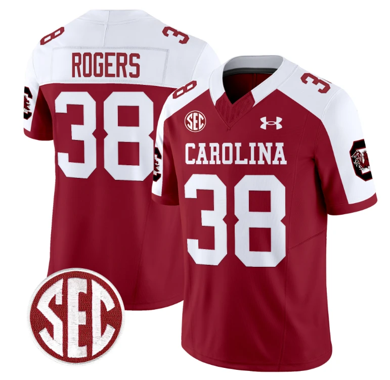 George Rogers Jersey #38 South Carolina Gamecocks Football 1980 Throwback Vapor Limited Garnet Alternate by My Store