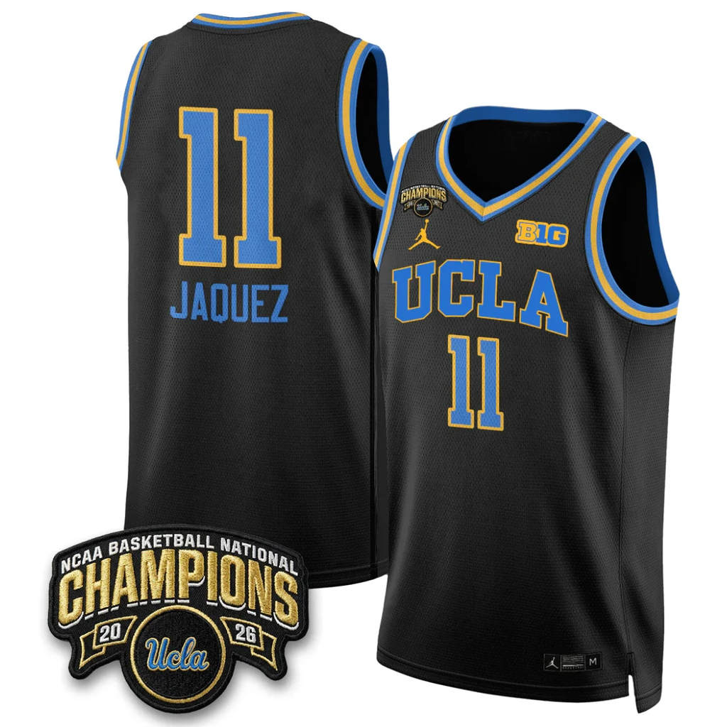 Gabriela Jaquez Jersey #11 UCLA Basketball Champion 2026 Limited Stitched by My store basketball