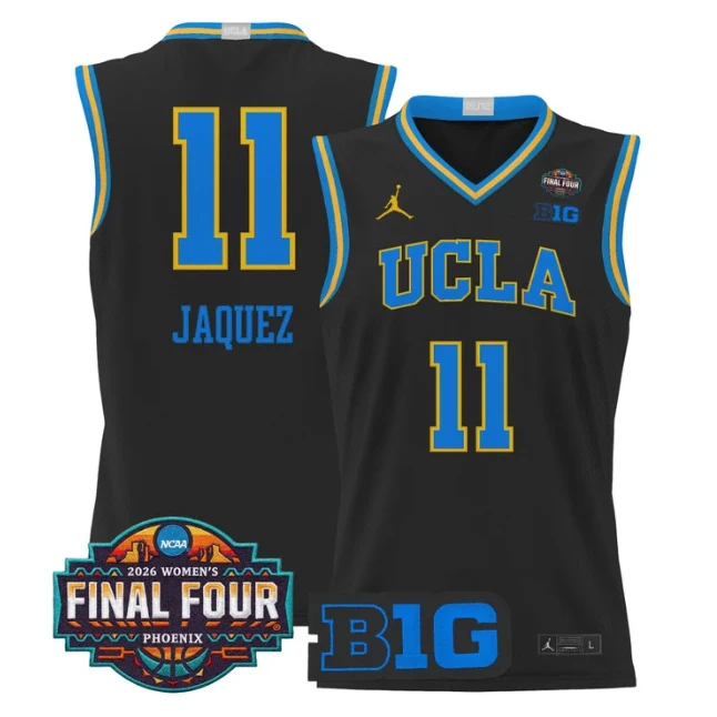 Gabriela Jaquez Jersey #11 UCLA Bruins 2026 Final Four Patch Stitched by My store basketball