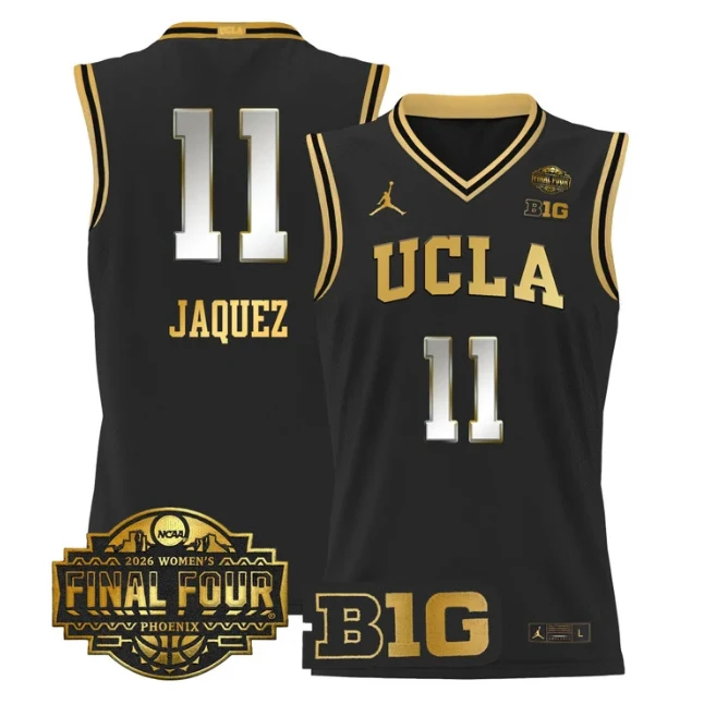Gabriela Jaquez Jersey #11 UCLA Bruins 2026 Final Four Patch Stitched by My store basketball