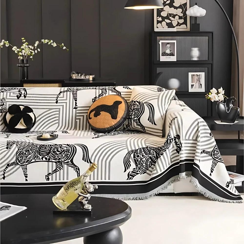 Gallora Horse All-Season Sofa Covera by BowLift