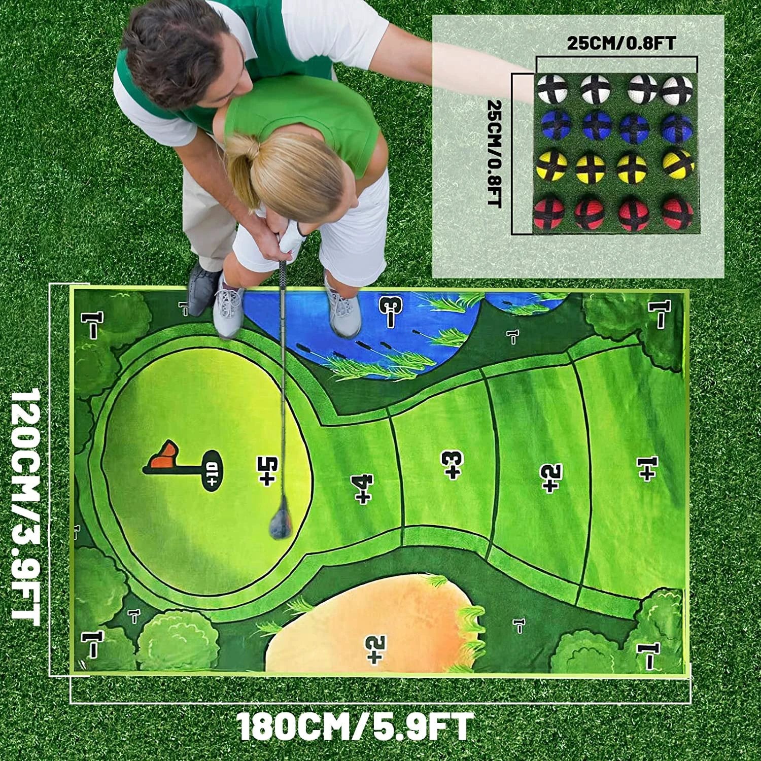 The Golf Game Set Bowlift by Bowlift