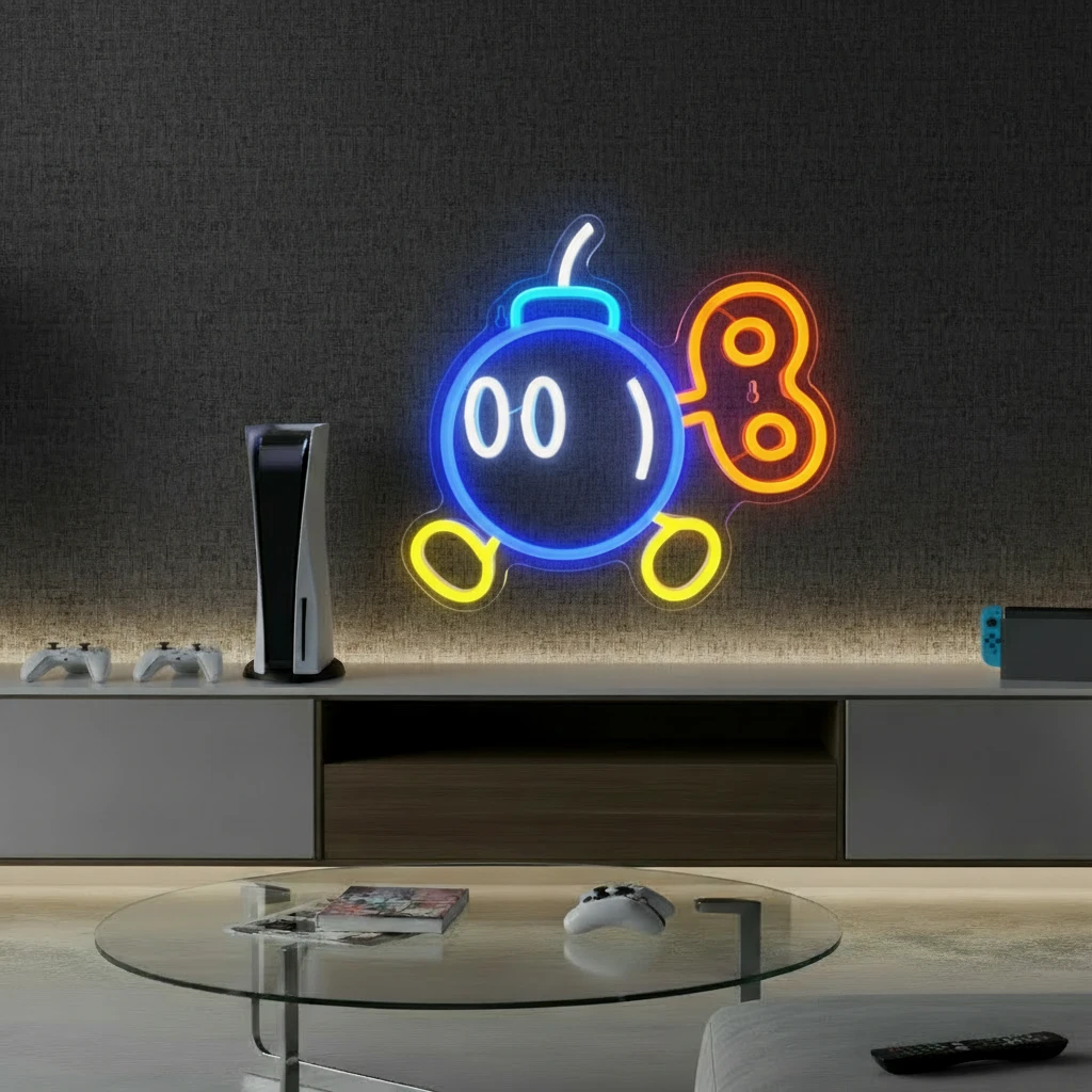 Gaming Neon Sign for Gamer Room Decor by Neonchics