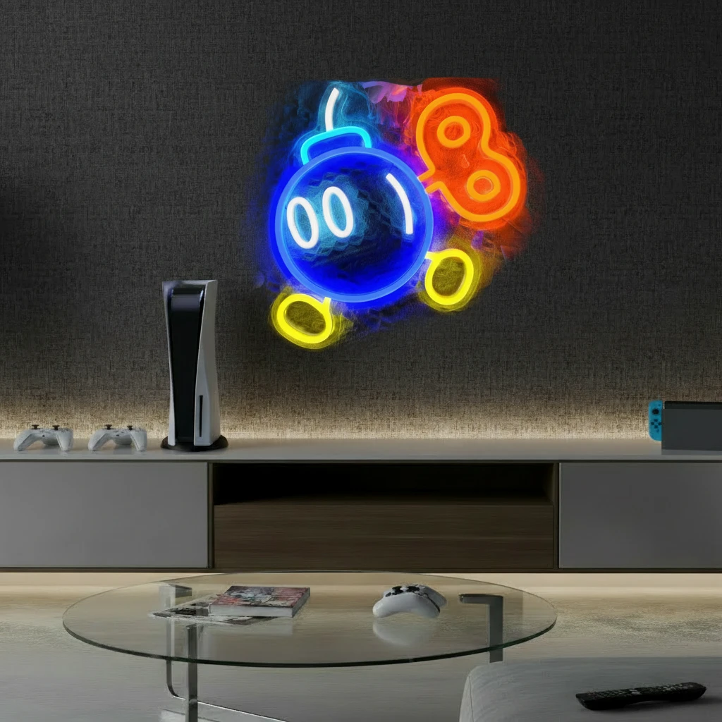 Gaming Neon Sign for Gamer Room Decor by Neonchics