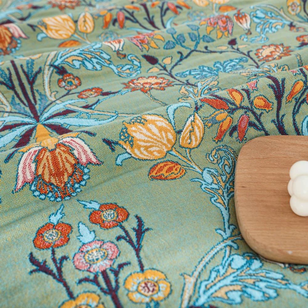 Wild Petal Pure Cotton Reversible Blanket by Casa & Beyond