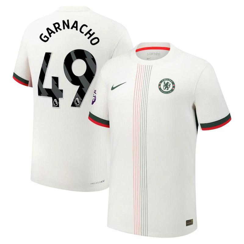 Garnacho 49 Chelsea 2025-26 Home Men Jersey – White by Soccer Jersey