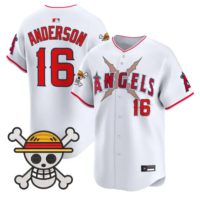 Garret Anderson Jersey #16 Los Angeles Angels One Piece Premier Stitched by My Store
