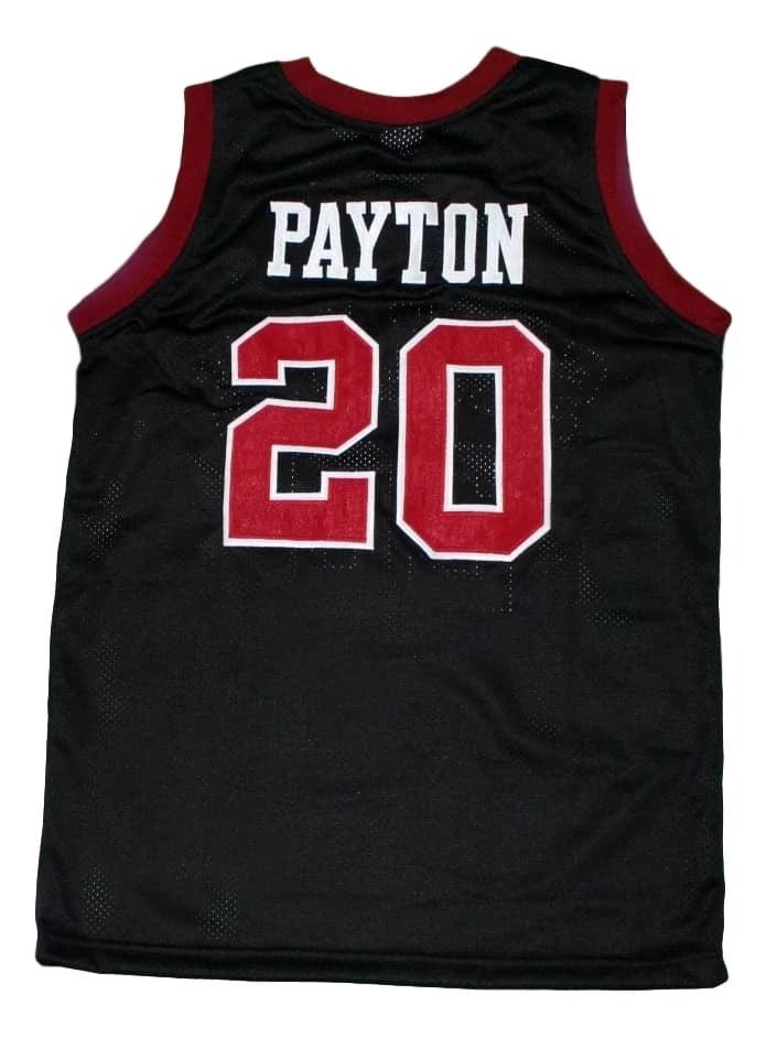 Gary Payton Jersey #20 Skyline High School Basketball Black by My store basketball
