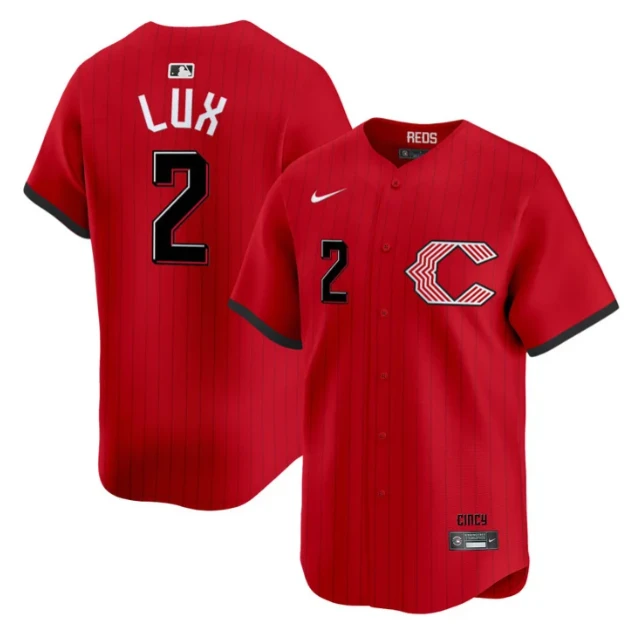 Gavin Lux Jersey #2 Cincinnati Reds 2026 City Connect Vapor Premier Stitched by My Store