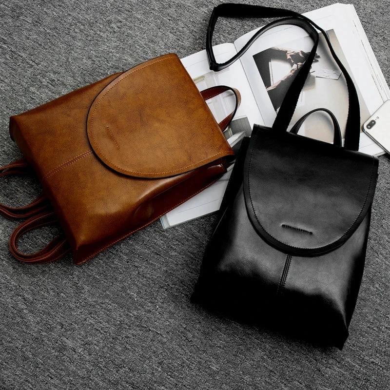 Trendy Leather Backpack for Women – Stylish, Versatile & Durable by BowLift