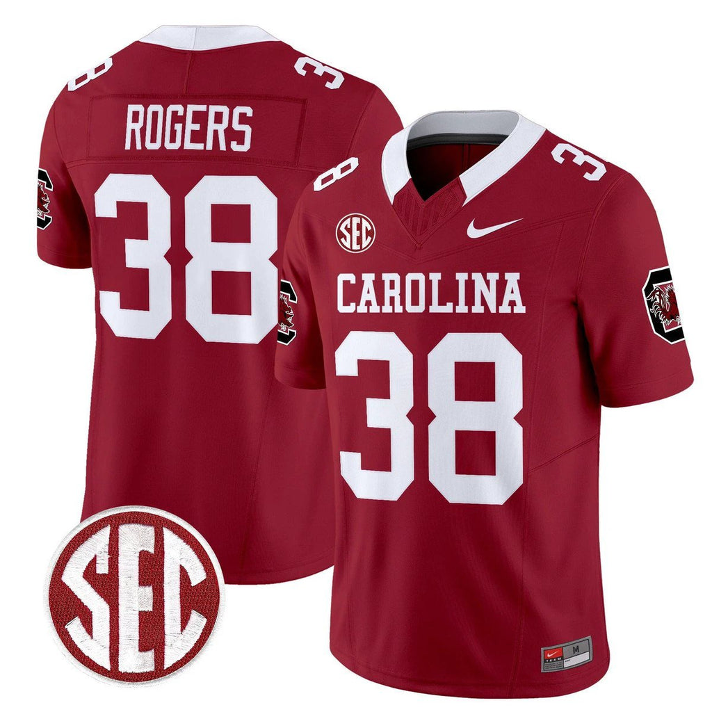 George Rogers Jersey #38 Carolina 1980 Throwback Rebrand 2026 Stitched Garnet by My Store NCAA Football Jerseys