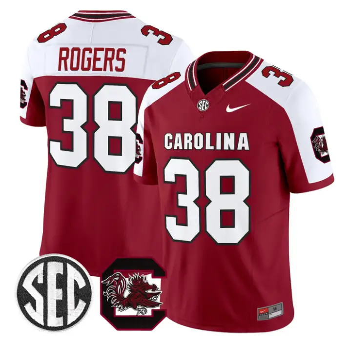 George Rogers Jersey #38 South Carolina Gamecocks 2026 Limited Stitched by My Store NCAA Football Jerseys