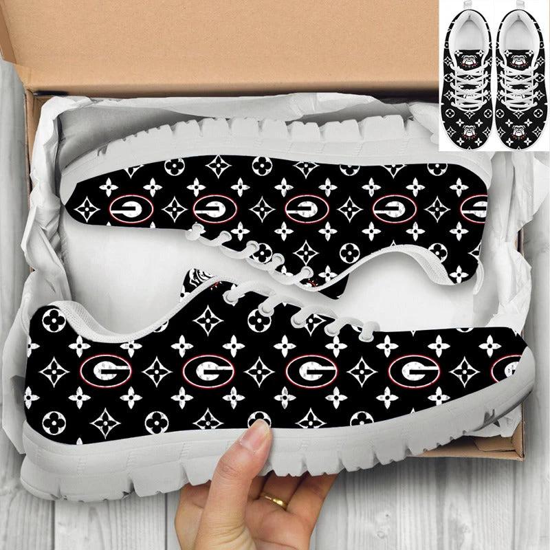 Georgia Bulldogs Canvas Limited Sneaker Shoes For Men Women Fans by Crocs