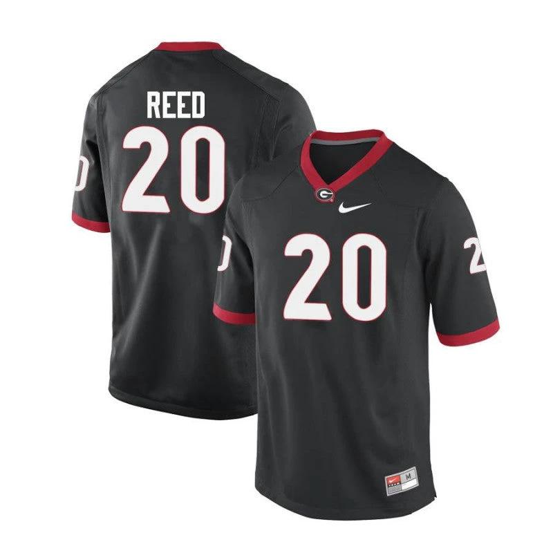 Georgia Bulldogs #20 J.R. Reed College Football Jersey Black by My Store