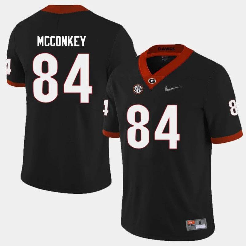 Georgia Bulldogs #84 Ladd Mcconkey College Football Jersey Black by My Store