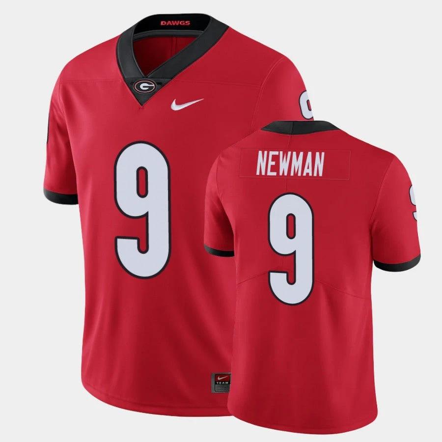 Georgia Bulldogs #9 Jamie Newman Red Limited Jersey by My Store