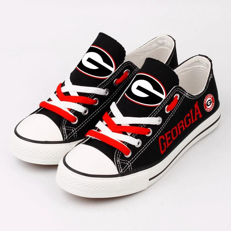 Georgia Bulldogs Sport Sneakers Shoes For Men Women Fans by Crocs