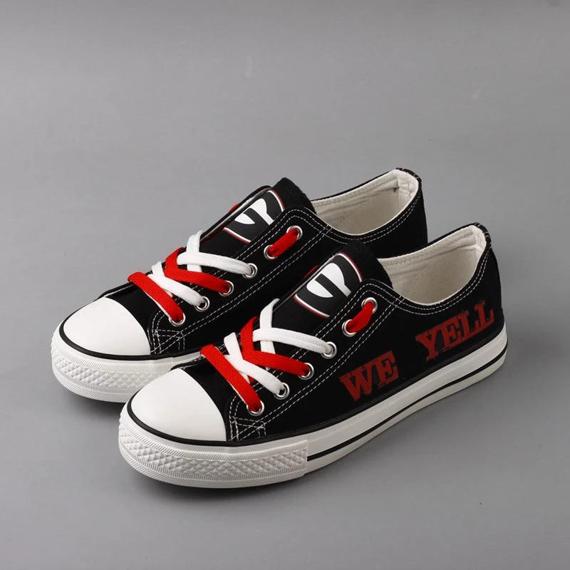 Georgia Bulldogs Sport Sneakers Shoes For Men Women Fans by Crocs