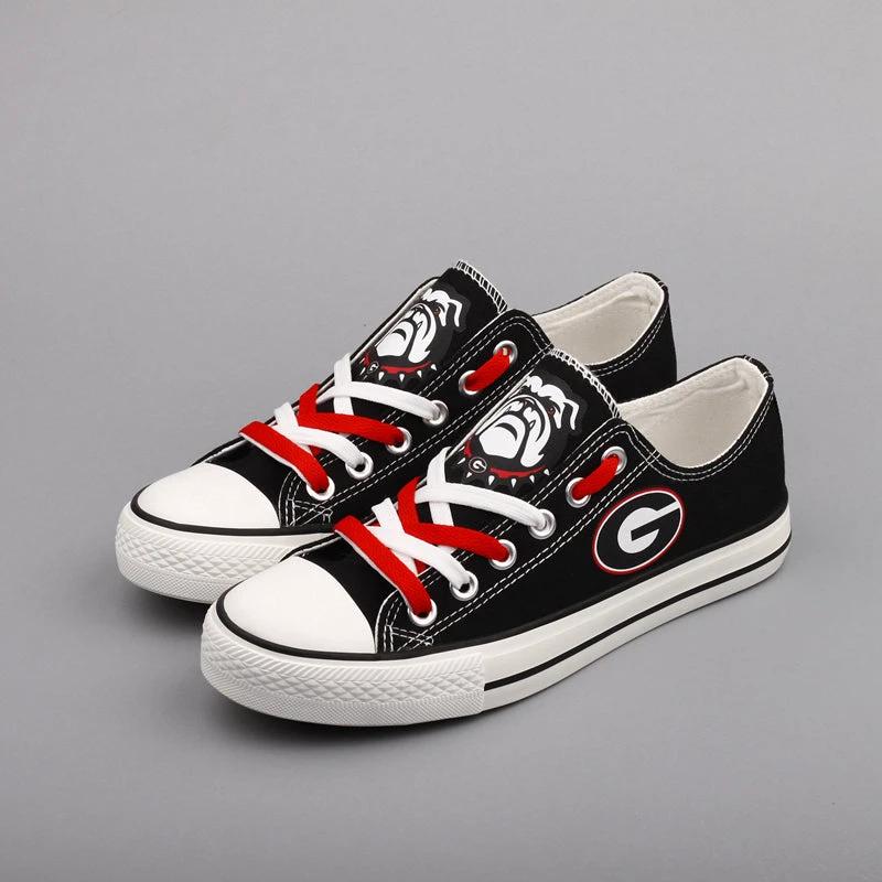 Georgia Bulldogs Sport Sneakers Shoes For Men Women Fans by Crocs